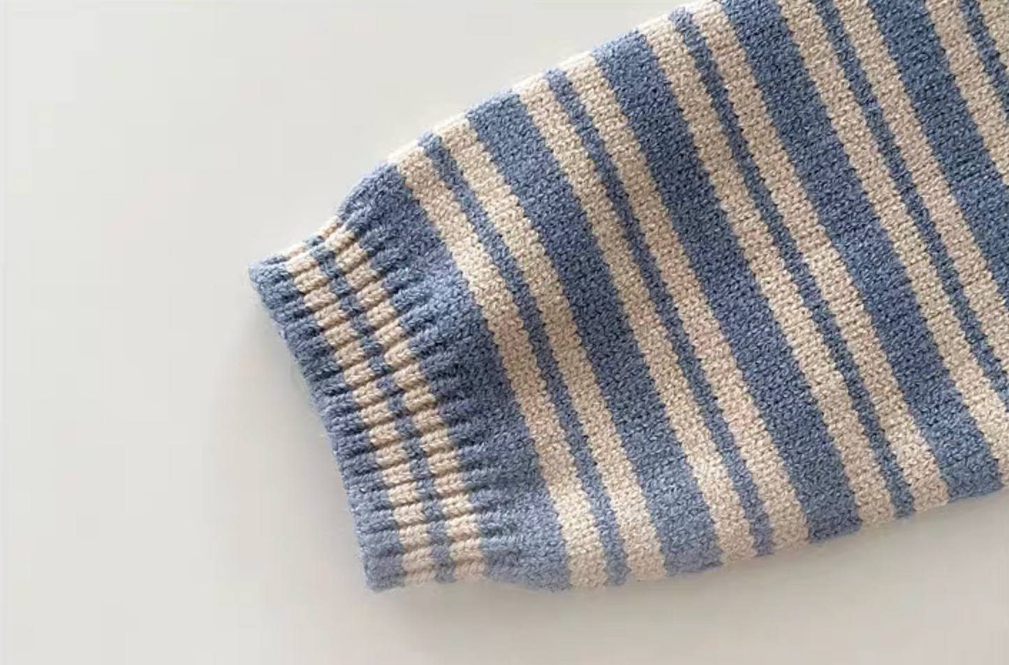 Knitted Stripe Playsuit