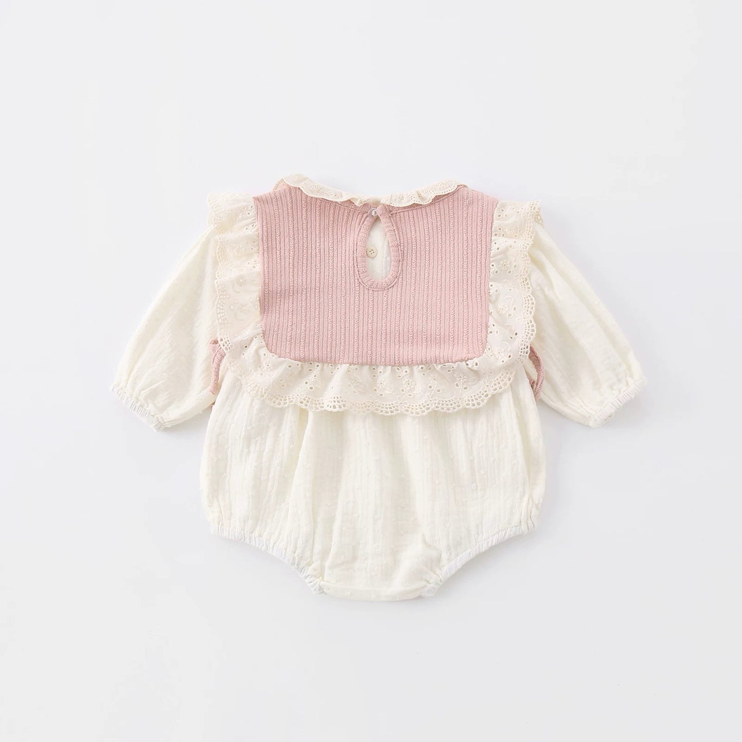 Rose Princess Baby Romper Set