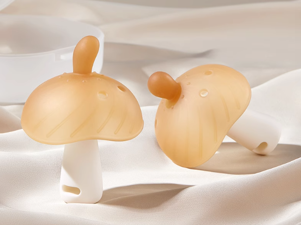 Little Mushroom Silicone Teether