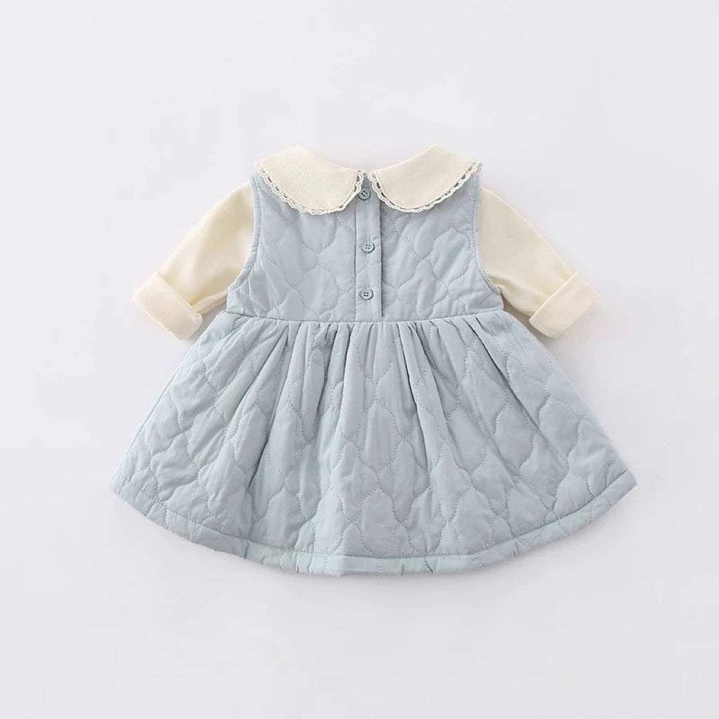 Quilted Winter Dress Set