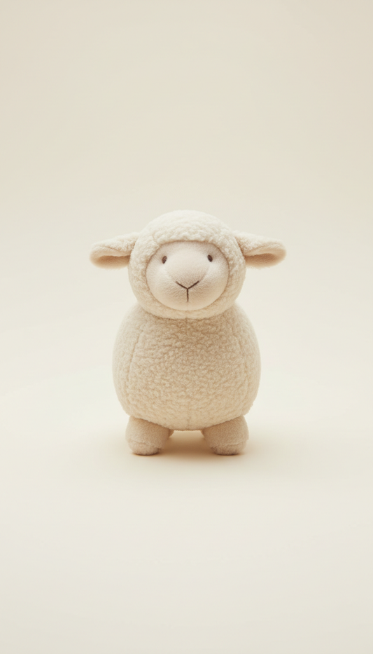Plush Sheep Toy With Velvet Ears
