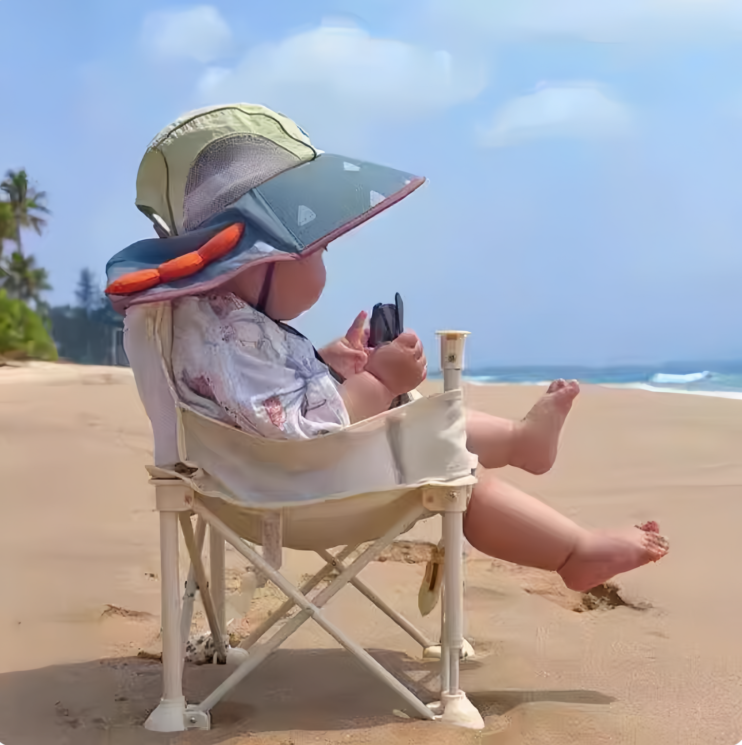 Portable Foldable Baby Booster Seat