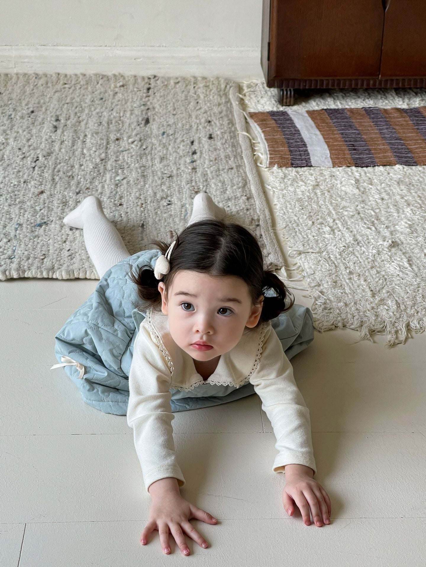 Quilted Winter Dress Set