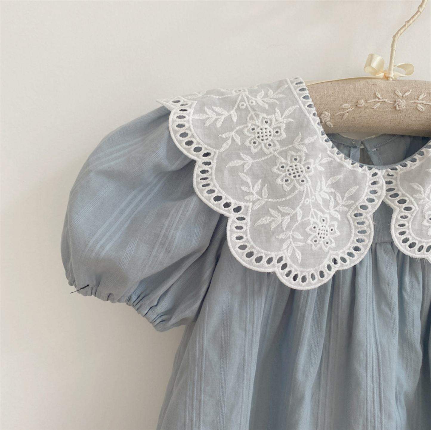 Vintage Lace Collar Dress