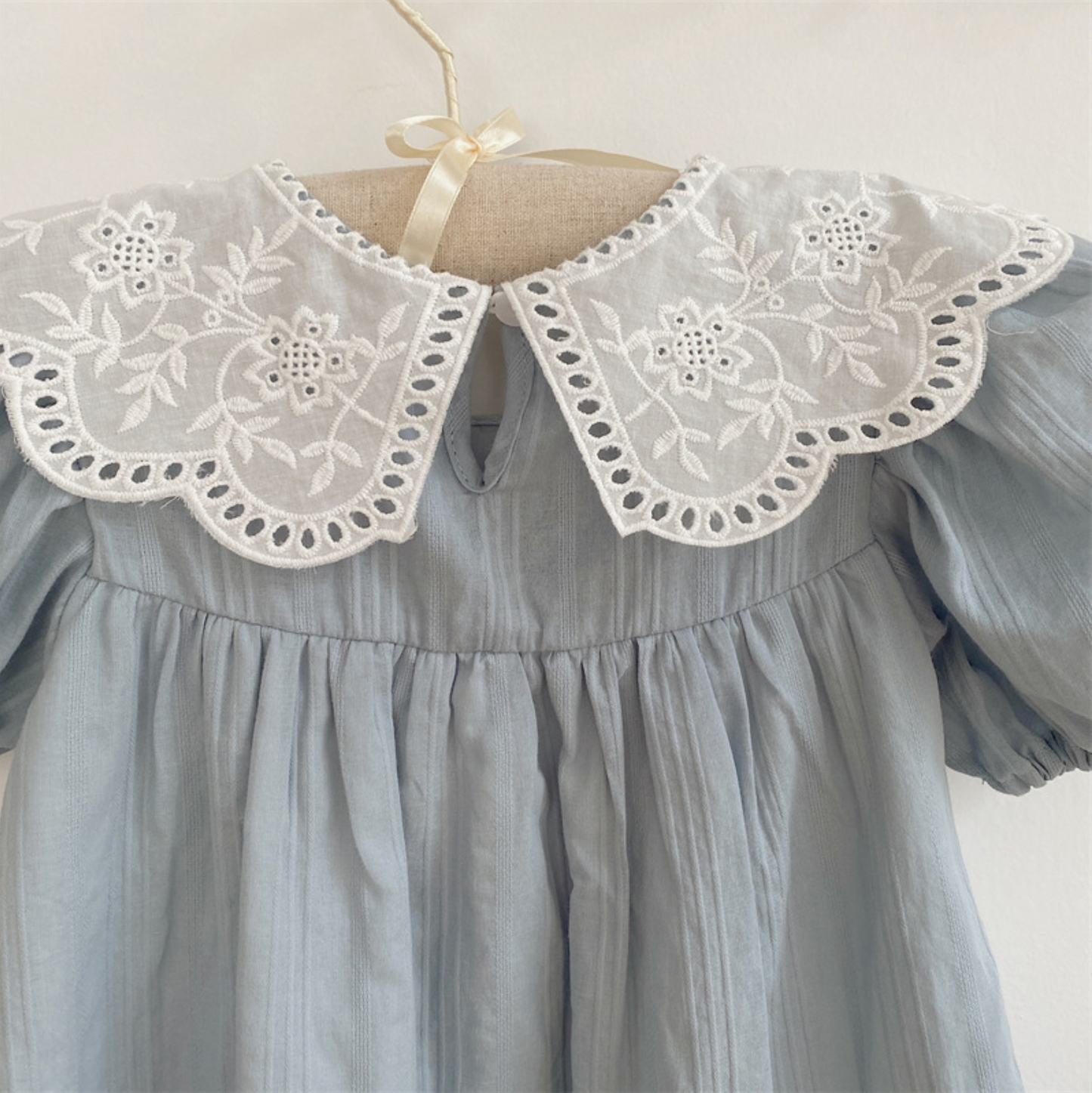 Vintage Lace Collar Dress
