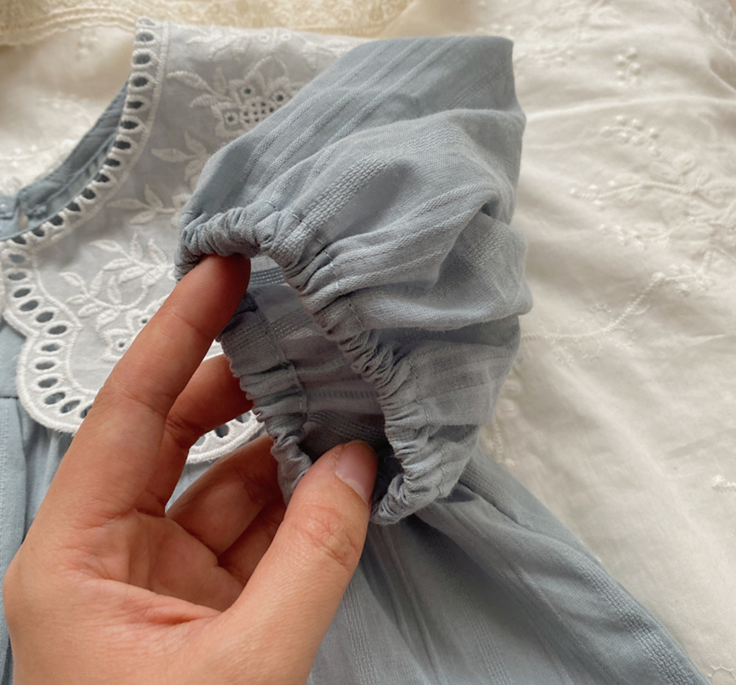 Vintage Lace Collar Dress