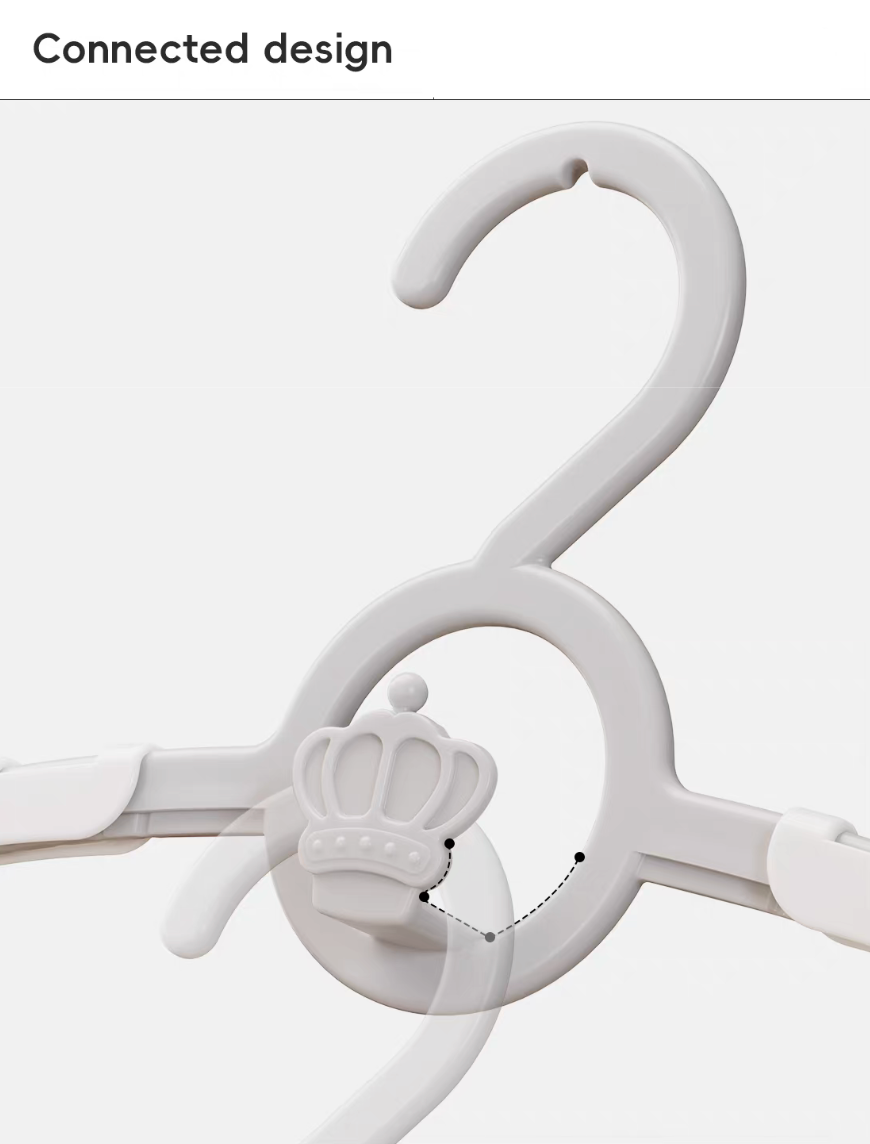Extendable Baby Clothes Hangers (10 Pack)