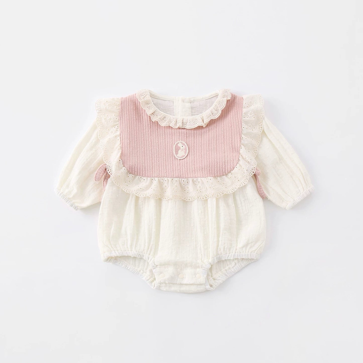 Rose Princess Baby Romper Set